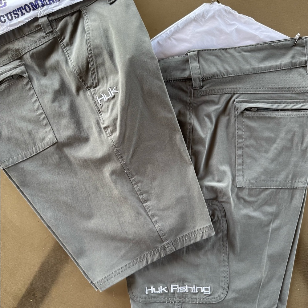 Huk Performance Gray Shorts
